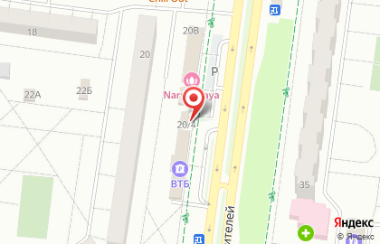 Магазин Звениговский мясокомбинат на проспекте Строителей на карте