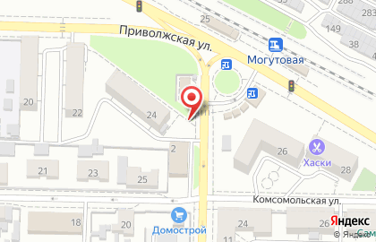 Киоск по продаже фастфудной продукции на улице Пирогова на карте