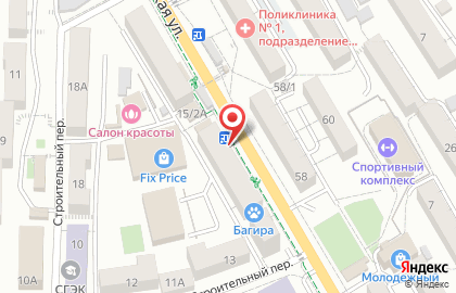 Спортивный клуб Федерация инвалидного спорта на карте