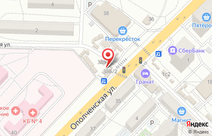 Мастерская в Тракторозаводском районе на карте