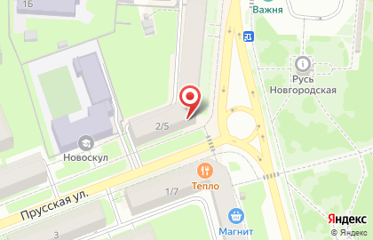Парикмахерская Бигуди в Великом Новгороде на карте