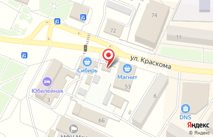 Магазин всё для Праздника в Новосибирске на карте