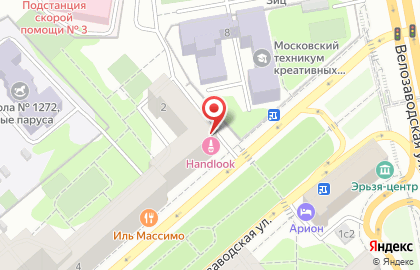 Студия эстетики тела Абрикосик на метро Автозаводская на карте