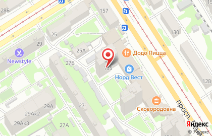 Парикмахерская эконом-класса эконом-класса в Железнодорожном районе на карте