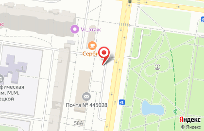 Киоск по продаже шаурмы Bon Appetit на Революционной улице на карте