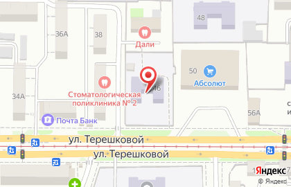 Детский сад Солнышко №70 в Октябрьском районе на карте