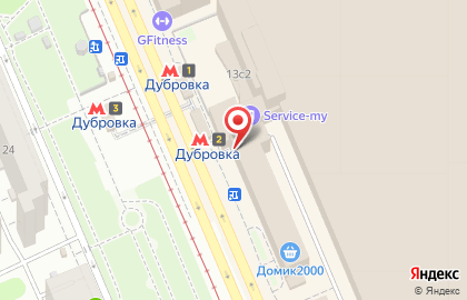 Ресторан быстрого питания KFC на Шарикоподшипниковской улице на карте
