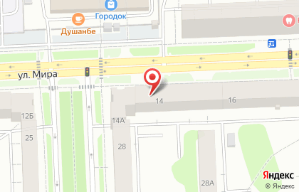 Алкомаркет Десятка на улице Мира, 14 на карте