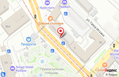 Продуктовый магазин Татпродукт на карте
