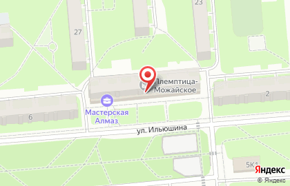 Ломбард Север-99 на улице Ильюшина на карте