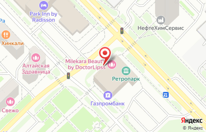 Фирменный офис продаж Пегас Туристик в Центральном районе на карте