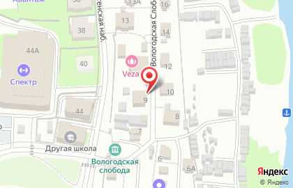 Строительно-монтажная компания Контек в Вологде на карте