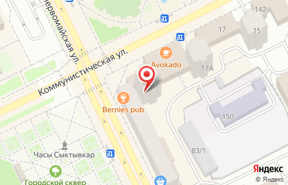 Салон-магазин Mobil max на Коммунистической улице на карте