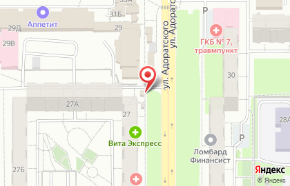 Киоск по продаже печатной продукции Pressmarket_kzn на улице Адоратского, 27 киоск на карте