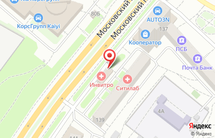 Салон красоты «На Московском» на карте