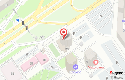 Супермаркет Пятерочка в Старом Осколе на карте