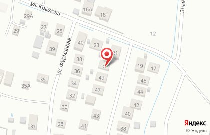 Массажный салон Аксиния на улице Генерала Белобородова на карте