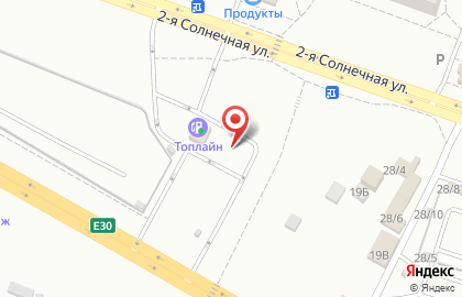 АЗС Топлайн на Волгоградской улице, 96 на карте