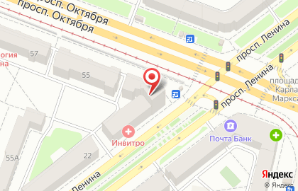 Сирин на проспекте Ленина на карте