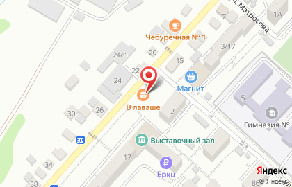 Ресторан быстрого питания Шеф Ко Ко на карте