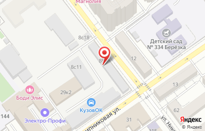 Компания по аренде помещений на улице Николая Панова на карте