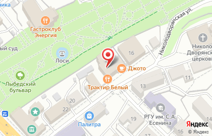 Трактир Белый ресторан современной русской кухни на карте