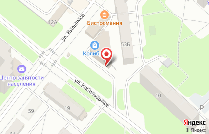 Супермаркет Монетка в Орджоникидзевском районе на карте