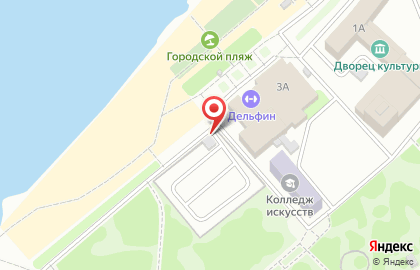 Автостоянка в Саратове на карте