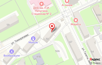 Транспортная компания СОЮЗ в Свердловском районе на карте
