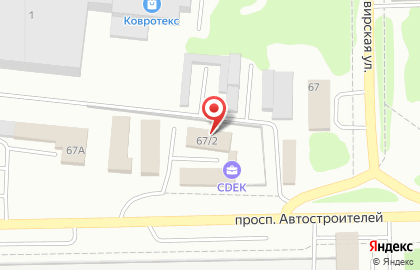 Автомастерская в Димитровграде на карте