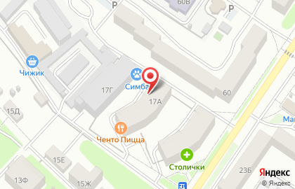 Теремок на Судогодском шоссе на карте