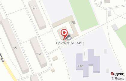 Почта России в Перми на карте