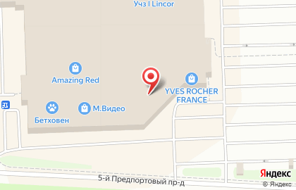 Магазин одежды FunDay на Пулковском шоссе на карте