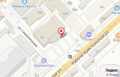 Магазин правильного питания Oreshek Team на Рабоче-Крестьянской улице на карте
