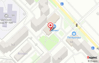 Салон красоты Красотка в Дзержинском районе на карте