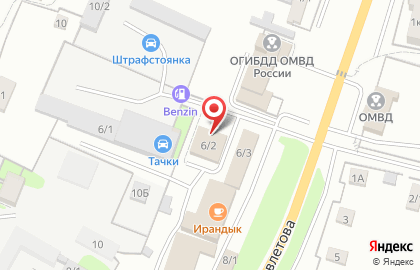 Автосервис в Уфе на карте