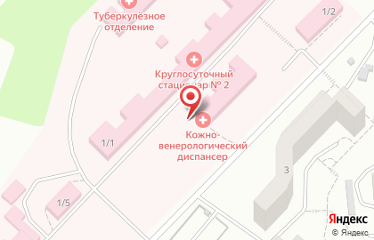 Консультативно-диагностическое отделение №3 Челябинского областного клинического кожно-венерологического диспансера на карте