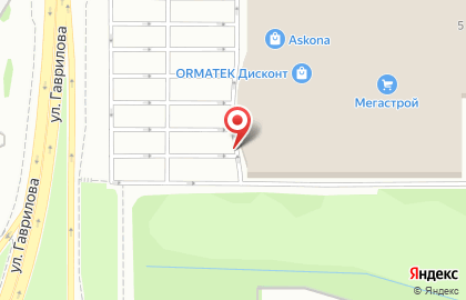 Торговая компания Сестрица на улице Гаврилова на карте
