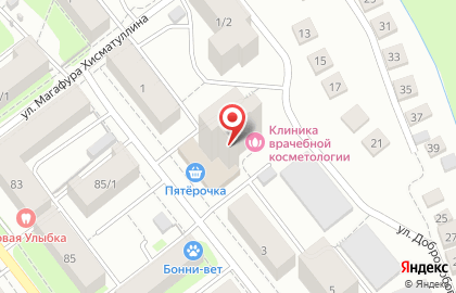Клиника врачебной косметологии на улице Энгельса на карте