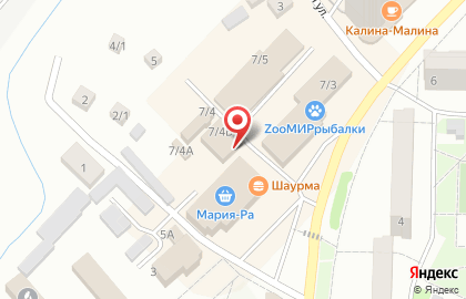 Магазин Радуга на Советской улице на карте