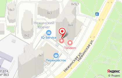 ТЦ Олимп на Славянском бульваре на карте