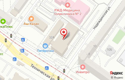 ООО Эркер на Технической улице на карте