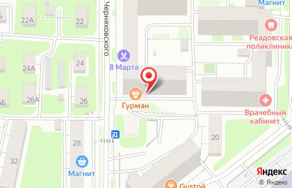 Деловой лис на карте