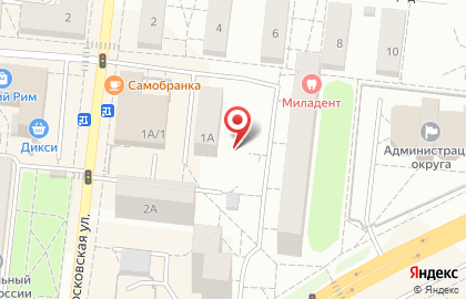 МегаФон, Московская область на Московской улице на карте