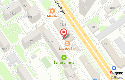 Магазин в Новосибирске на карте