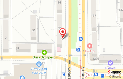 Мебельный салон Ульяновские кухни Трио в Правобережном районе на карте