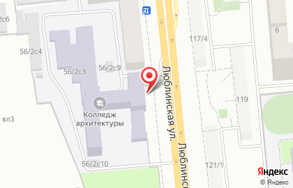 Московский колледж профессиональных технологий Воробьевы горы на карте