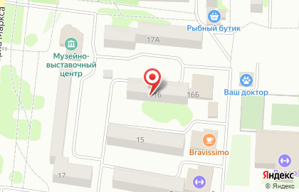 Магазин продуктов БАМ на карте