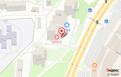 Аптека Фармаимпекс на улице Косарева на карте
