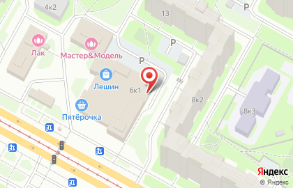 Парикмахерская в Санкт-Петербурге на карте